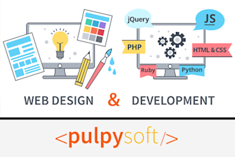 design and develop website