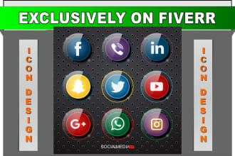 design app icons and web buttons within 24 hours