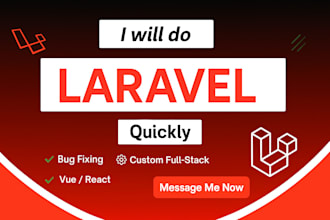 be your php laravel web app development expert
