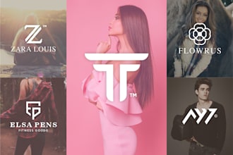 do minimalist clothing luxury fashion logo design
