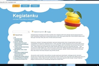create for you web with Wordpress CMS
