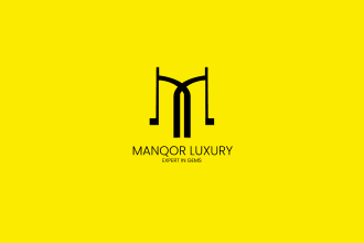 design a minimalist logo and brand board