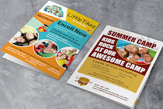design clean and professional flyer just in 24 hrs