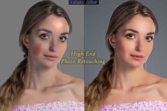 do photo retouching, photo editing, color change, background change