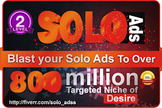 professionally double blast your solo ads