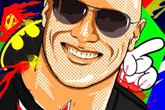 make excellent lichtenstein pop art