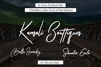 do premium signature for you, pro service