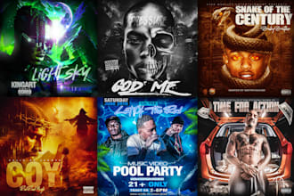 design professional mixtape cover design or album cover art