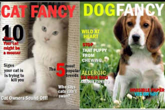 put your pet on the cover of Cat Fancy or Dog Fancy magazine