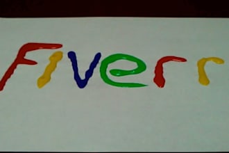 magically finger paint your message