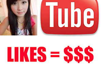 add 150/200 Real Human Youtube Likes And 500+ Views