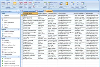 create any query, report or form for you in Microsoft Access