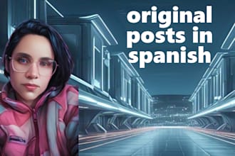 write a post or article in spanish