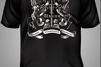 make enchanting tshirt design with your idea