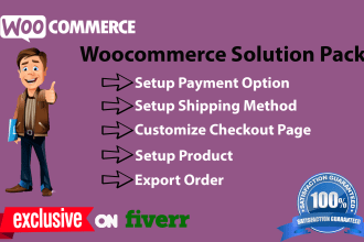 fix all your woocommerce issue