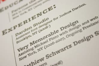create a prezi/infomercial of your business resume