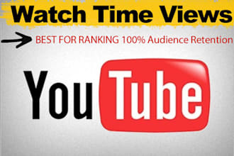 give 10,000YouTube Views High Retention