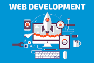 do web development  html js css bootstrap ajax jquery shopify