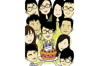 draw a personalized birthday card