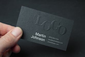 design unique and clean business card quickly
