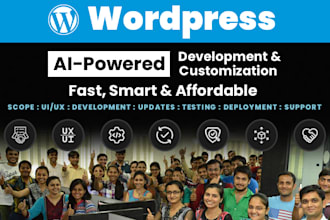 do wordpress website development, wordpress developer
