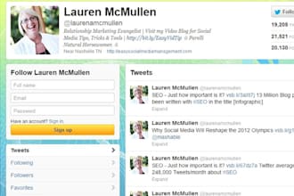 create custom cool twitter background only