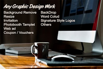any graphics design work
