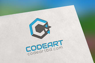 make outstanding logo and flat icon