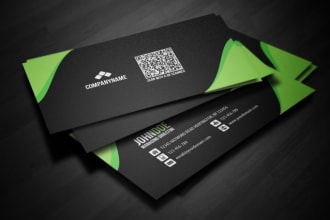 make business card with free qr code