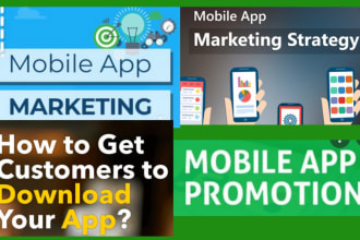 setup mobile app promotion, app install marketing and promotion
