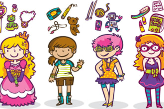 draw an Awesome Simple Cartoon