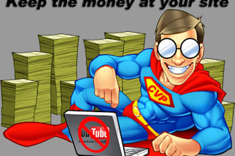 replace your YouTube embedded player with a custom one