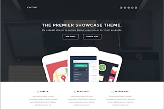 design landing or coming soon page for your business