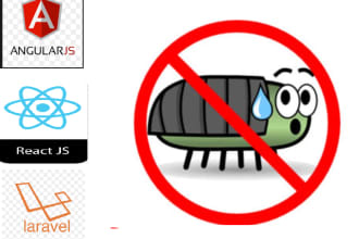 fix your angular, react, react native, next js, laravel bugs