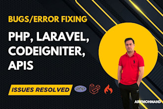 fixed php, laravel and codeigniter issue