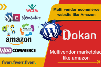dokan wcfm, woocommerce multivendor wordpress like amazon