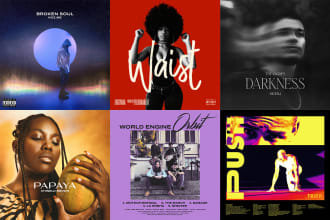 design your unique single cover art