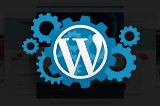 develop wordpress website design