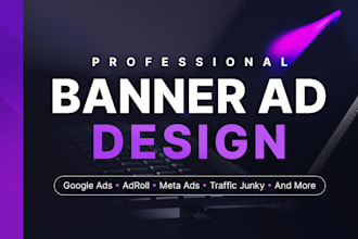 design professional banner ads