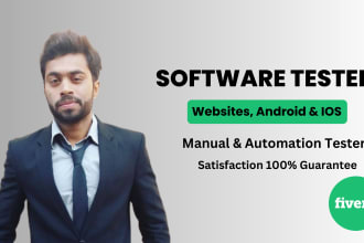 do automation testing of your website and mobile app