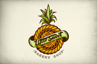 create cool vintage , retro , classic , badge , modern line art logo design