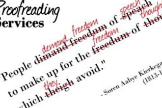 proofread your academic essay or research paper for up to 1,500 words