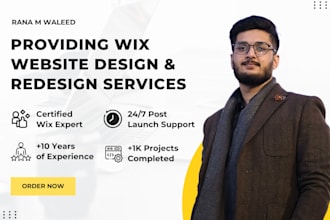 provide wix website design services