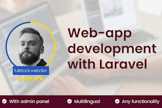 create laravel PHP web application