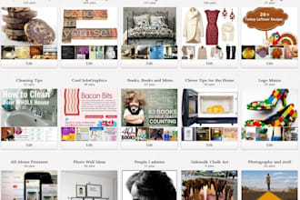 pin or repin 10 of your links on pinterest