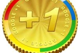 get you 150 really QUALITY Google +1 to any website/url in 1 onlyday