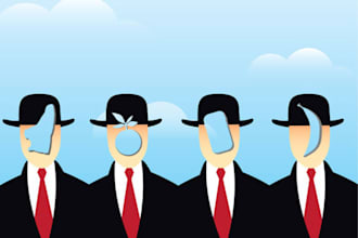 make a simple vector illustration