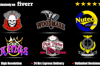 recreate, enhance, edit your existing logo