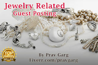 write and guest post at HQ jewelry blog