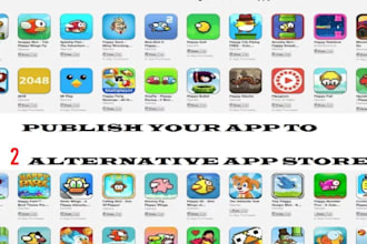 publish your app to three alternative app stores